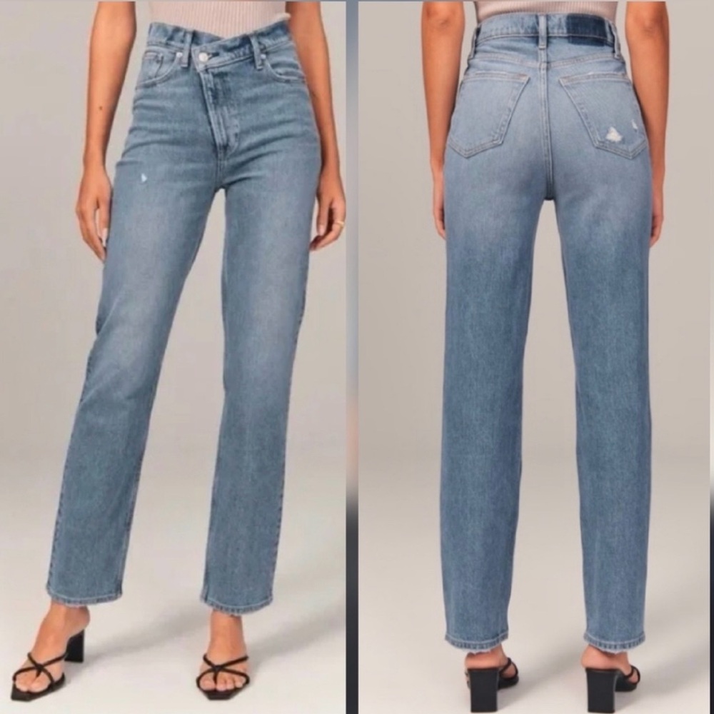 Abercrombie The 90s Straight Ultra High Rise | Curve Love | 27/4 S